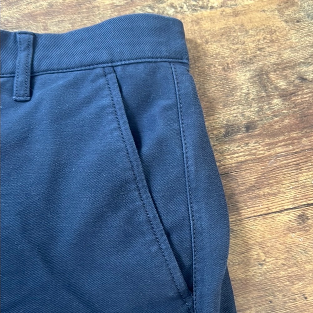 Hawker Rye Blue Flat Front Shorts 34 - Picture 4 of 6